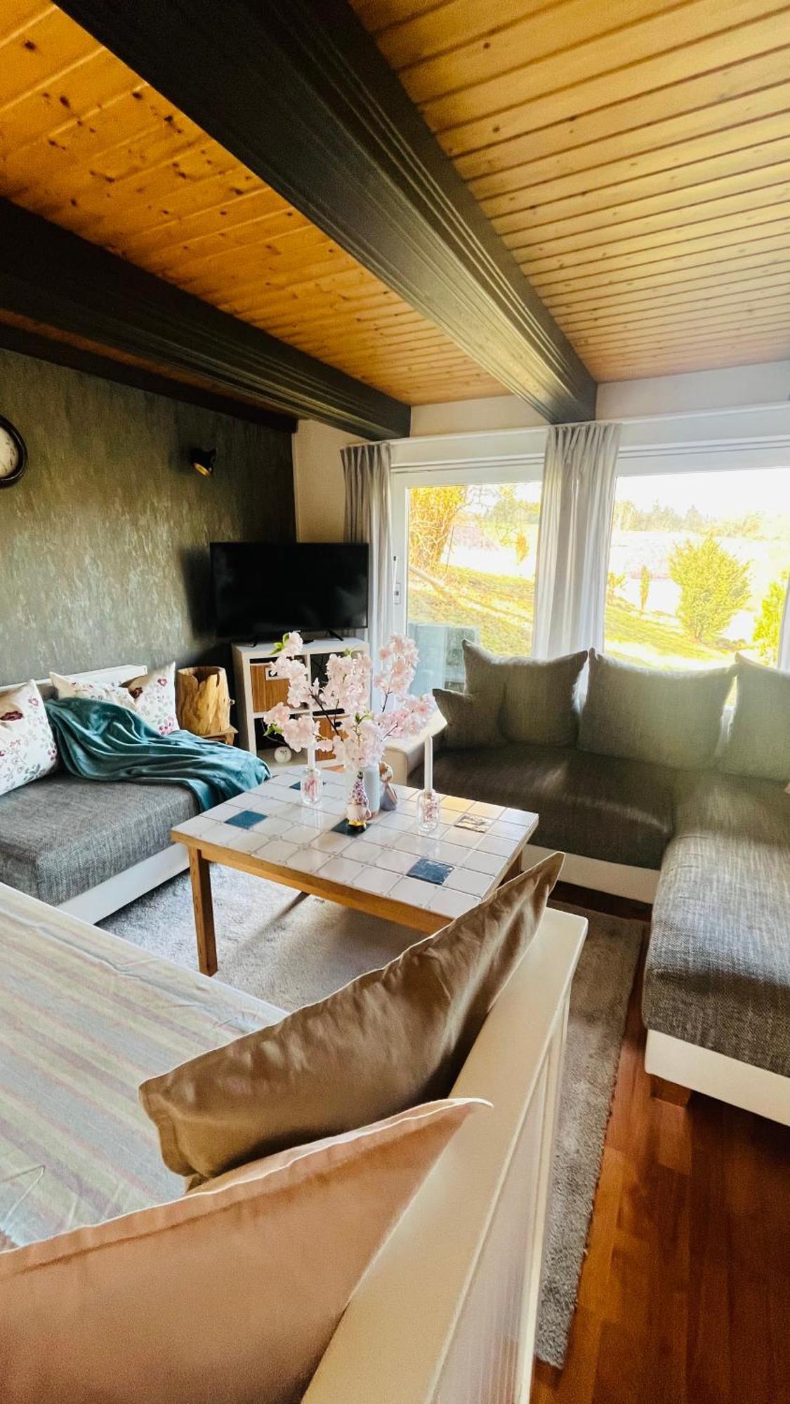Ferienwohnung „Am Gnaucks Hutberg“ Hohnstein Exterior foto