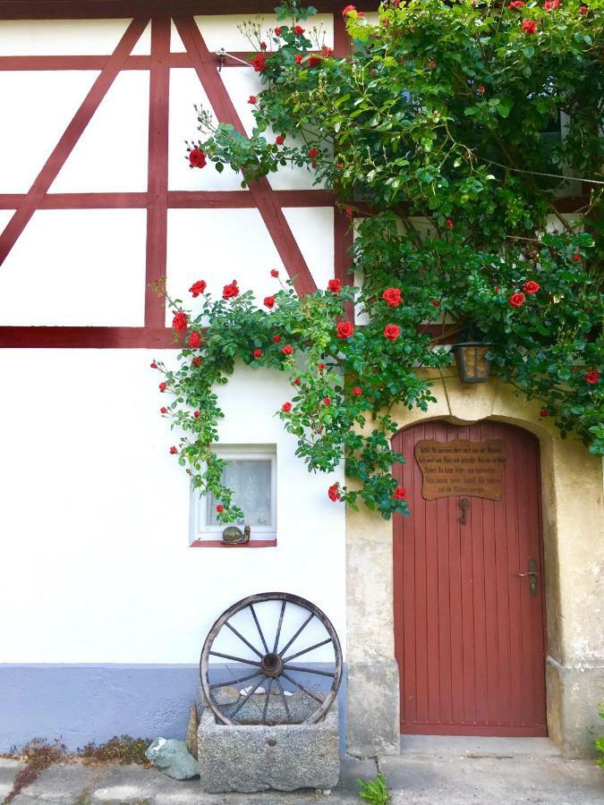 Ferienwohnung „Am Gnaucks Hutberg“ Hohnstein Exterior foto